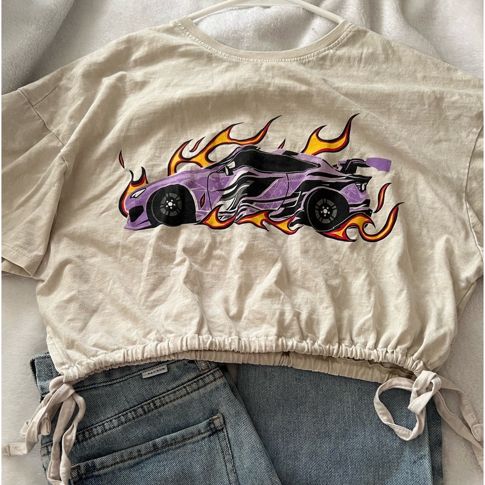 Cropped Car Shirt
